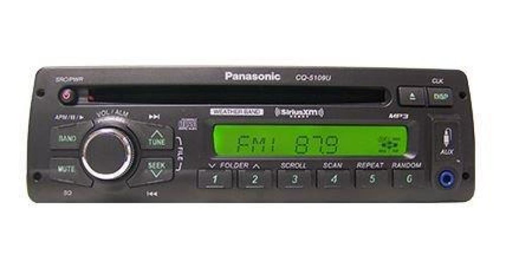 CQ5109U AM FM WB CD, SIRIUS/XM R